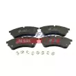 FAST FT29580 - Jeu de 4 plaquettes de frein avant