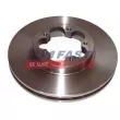 FAST FT31113 - Jeu de 2 disques de frein avant