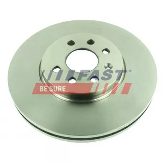 Jeu de 2 disques de frein avant FAST OEM 569006