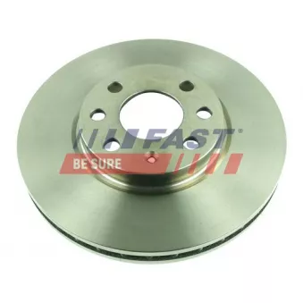 Jeu de 2 disques de frein avant FAST OEM 569000