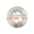 FAST FT31159 - Jeu de 2 disques de frein arrière