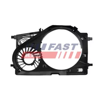 Déflecteur d'air de ventilateur FAST FT56603 pour RENAULT MASTER 2.3 dCi 135 FWD - 136cv