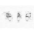 MAGNETI MARELLI 064373010010 - Moteur d'essuie-glace