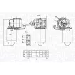 Moteur d'essuie-glace MAGNETI MARELLI [064373900010]