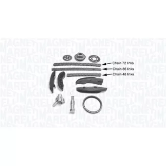 Kit de distribution par chaîne MAGNETI MARELLI OEM 13528580559