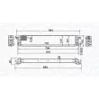 Radiateur, refroidissement du moteur MAGNETI MARELLI [350213202100]