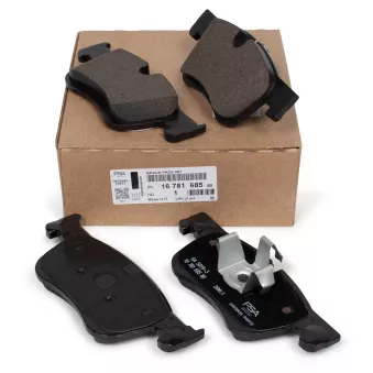 Jeu de 4 plaquettes de frein avant OE OEM 1678168580