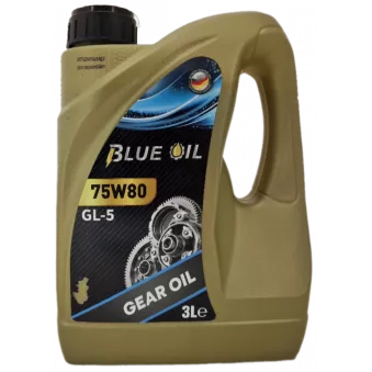 BLUE OIL B75W80L3 - Huile de boite et pont 75W80 - 3 Litres