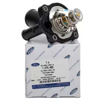 Thermostat d'eau OE 1475495 pour FORD TRANSIT 2.3 16V CNG RWD - 136cv