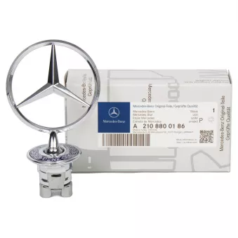 emblème de radiateur OE 2108800186 pour MERCEDES-BENZ CLASSE E E 200 Kompressor - 163cv