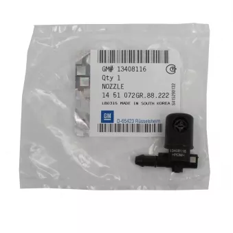 Gicleur d'eau de nettoyage, nettoyage des vitres OE 13408116