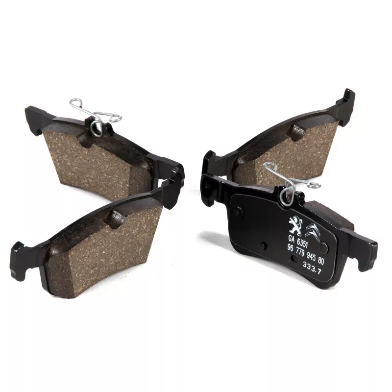 Jeu de 4 plaquettes de frein arrière OE 1611331480 - Visuel 1