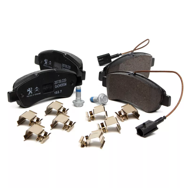 Jeu de 4 plaquettes de frein arrière OE 1614412180 - Visuel 1