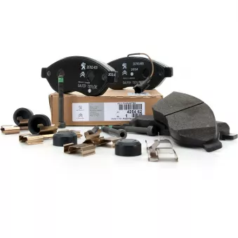 Jeu de 4 plaquettes de frein avant OE OEM 1623842480
