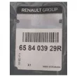 OE 658403929R - Insonoristaion du compartiment moteur