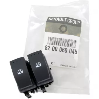 Interrupteur, lève-vitre OE 8200060045 pour RENAULT CLIO 1.9 D - 54cv