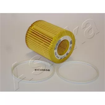 Filtre à huile ASHIKA 10-ECO058 pour OPEL ZAFIRA 1.9 CDTI - 100cv