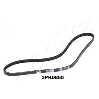 Courroie trapézoïdale à nervures ASHIKA 112-3PK865