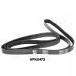 ASHIKA 112-6PK2475 - Courroie trapézoïdale à nervures