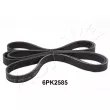 ASHIKA 112-6PK2585 - Courroie trapézoïdale à nervures