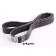 ASHIKA 112-6PK940 - Courroie trapézoïdale à nervures