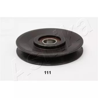 Poulie renvoi/transmission, courroie trapézoïdale à nervures ASHIKA 129-01-111