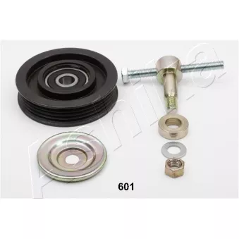 Poulie renvoi/transmission, courroie trapézoïdale à nervures ASHIKA 129-06-601