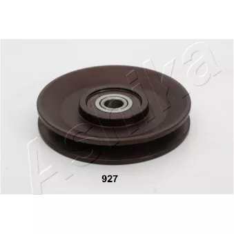 Poulie renvoi/transmission, courroie trapézoïdale à nervures ASHIKA 129-09-927