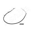 ASHIKA 131-0H-H58R - Tirette à câble, frein de stationnement arrière droit 