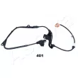 ASHIKA 151-04-401 - Capteur, vitesse de roue avant gauche 