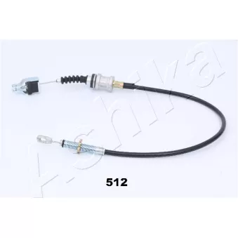 Tirette à câble, commande d'embrayage ASHIKA 154-05-512