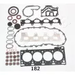 ASHIKA 49-01-182 - Jeu complet de joints d'étanchéité, moteur