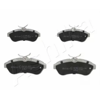Jeu de 4 plaquettes de frein avant ASHIKA OEM 1611334680
