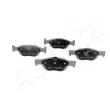 ASHIKA 50-00-0036 - Jeu de 4 plaquettes de frein avant