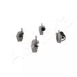 ASHIKA 50-00-0043 - Jeu de 4 plaquettes de frein avant