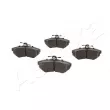 ASHIKA 50-00-0084 - Jeu de 4 plaquettes de frein avant