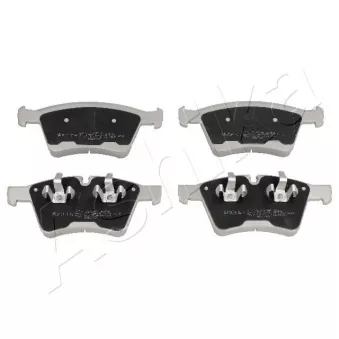 Jeu de 4 plaquettes de frein avant ASHIKA OEM A1644202520