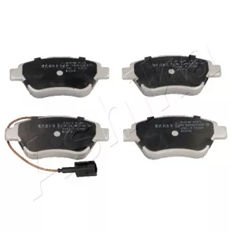 Jeu de 4 plaquettes de frein avant ASHIKA OEM 71777090