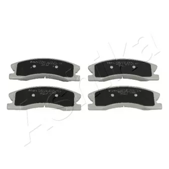 Jeu de 4 plaquettes de frein avant ASHIKA [50-00-090]