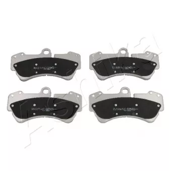 Jeu de 4 plaquettes de frein avant ASHIKA OEM 95535193901