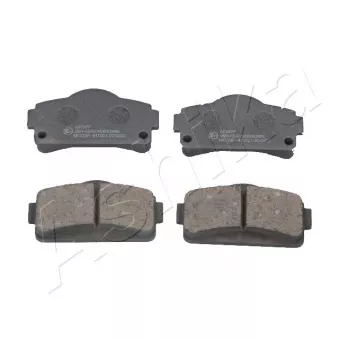 Jeu de 4 plaquettes de frein avant ASHIKA OEM 1008464