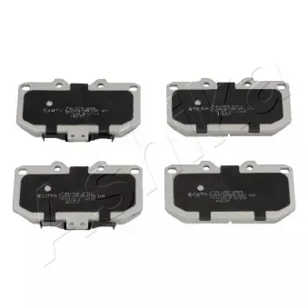 Jeu de 4 plaquettes de frein avant ASHIKA OEM 26296FA101