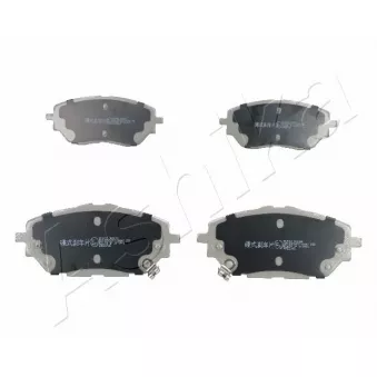 Jeu de 4 plaquettes de frein avant ASHIKA OEM 04465F4010