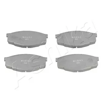 Jeu de 4 plaquettes de frein avant ASHIKA OEM 04465YZZA4