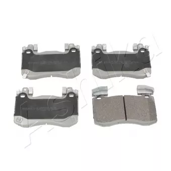 Jeu de 4 plaquettes de frein avant ASHIKA 50-0K-K36