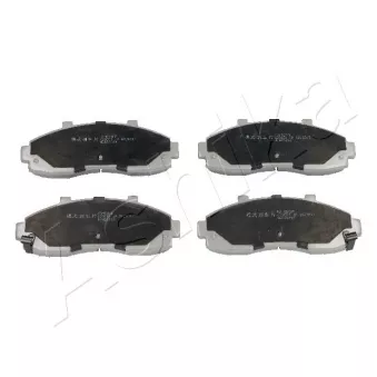 Jeu de 4 plaquettes de frein avant ASHIKA OEM 0K72A3328Z