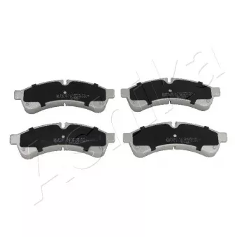 Jeu de 4 plaquettes de frein arrière ASHIKA OEM 504232820