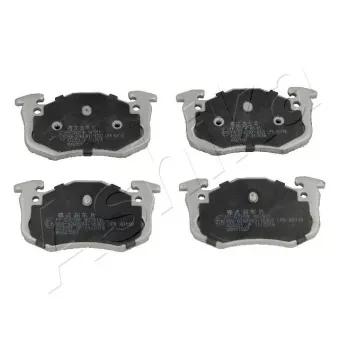 Jeu de 4 plaquettes de frein arrière ASHIKA OEM 7701204036