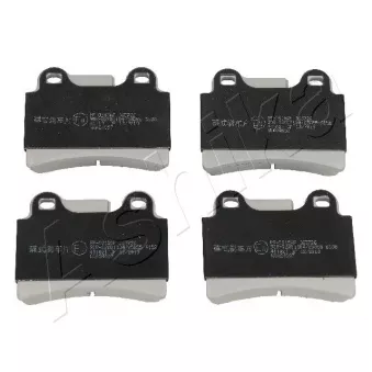Jeu de 4 plaquettes de frein arrière ASHIKA OEM 7L6698451B