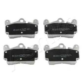 Jeu de 4 plaquettes de frein arrière ASHIKA OEM 95535293902